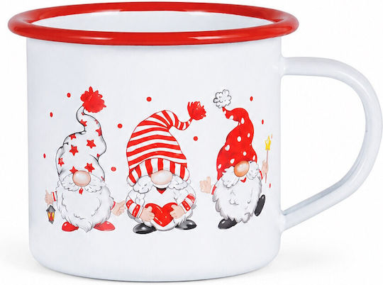 Rosberg Christmas Cup White 9x9cm 500ml