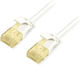 Equip U/UTP Cat.6a (Gigabit) Ethernet Network Cable 3m White