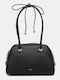 Leather Women's Satchel Bag Black