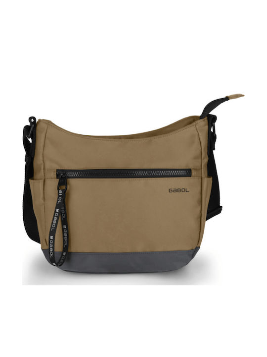 Boreal Beige / Brown Fabric Women’s Shoulder Bag