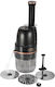 Adler Multifunctional Food Processor 200W with 900ml Bowl Black