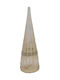 Christmas Decorative Glass Tree 25cm Gold