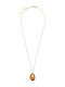 Breil Eye Necklace in Steel