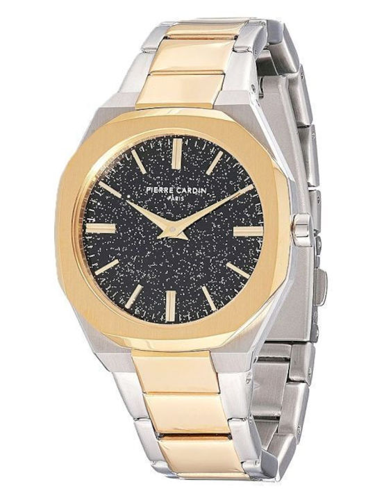 Pierre Cardin Women's Quartz Watch with Silver ...