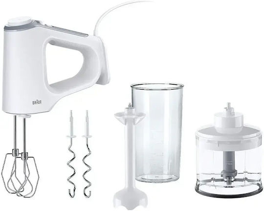 Braun Миксер с Пластмасова Купа Бял 550W