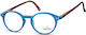 Montana Eyewear Lesebrillen +2.50 Blau Farbe