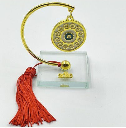 Giannopoulos Tabletop Eye Charm Made of Metal 2027 5x5cm