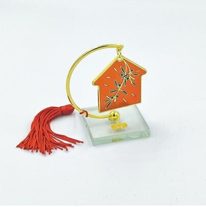 Giannopoulos Tabletop Home Charm Made of Metal 2027 5x5cm