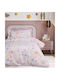 Das Home Kids Single Duvet with Hollowfiber Filling Lilac 160x240 cm