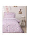 Das Home Παιδικό Πάπλωμα Μονό με Γέμιση Hollowfiber Lilac 160x240εκ.