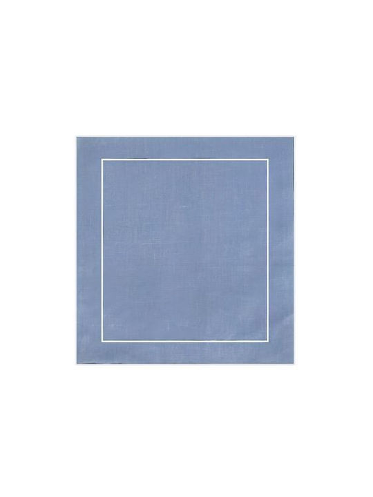 La Gallina Matta White Fabric Placemat 39x36cm
