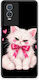 Smartfits Grumpy Party Kitten On Black Vivo Y76 5g Y76s Y74s Θήκη
