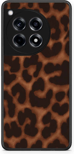 Smartfits Leopard Print Dark Brown Oneplus 12r 5g Θήκη