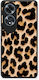 Smartfits Leopard Print Tan Large Oppo A60 4g Θήκη