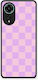 Smartfits Lavender Pink Checkerboard Oppo A78 4g Θήκη