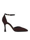 Burgundy Leather Heels