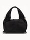 Women's Hobo Bag Suede Black