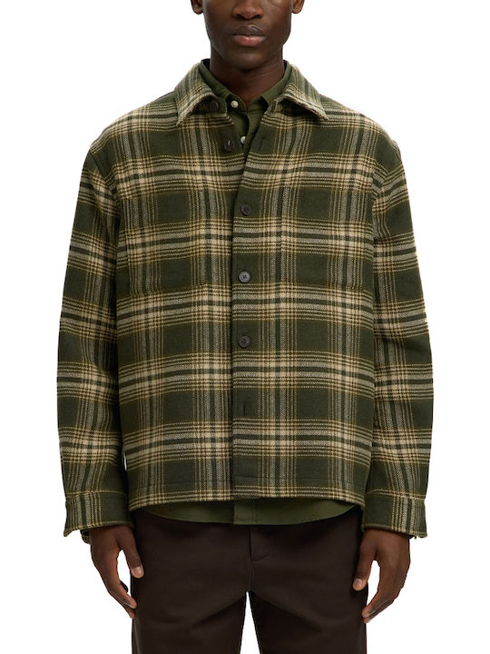 Selected Long Sleeve Denim Overshirt in Regular...