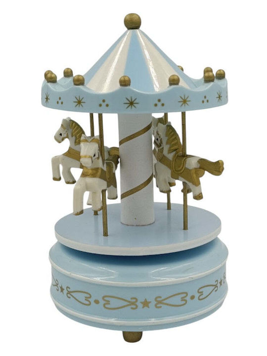 Trademarkt Light Blue Carousel with Music
