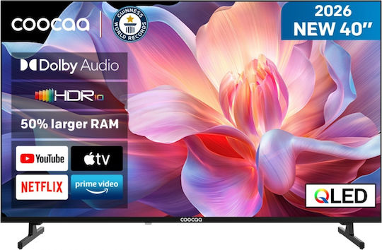 Smart-Fernseher 40" Full HD QLED HDR (2026)