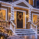 300 Bulb Christmas Tube Lights Cold White 15m IP44