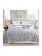SpitiBazaar Sherpa Single Blanket 160x240cm Grey