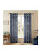 SpitiBazaar Перде с капси в небесносиньо 270x280см.