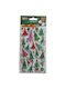 Luna Christmas Stickers with Puffy Tree Pattern