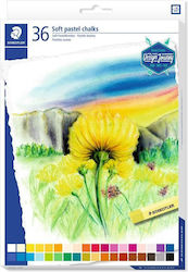 Staedtler Soft Pastel Chalks Κηρομπογιά (36τμχ ...