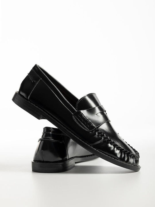Women's Loafers in Black X27-340-D-324-Black