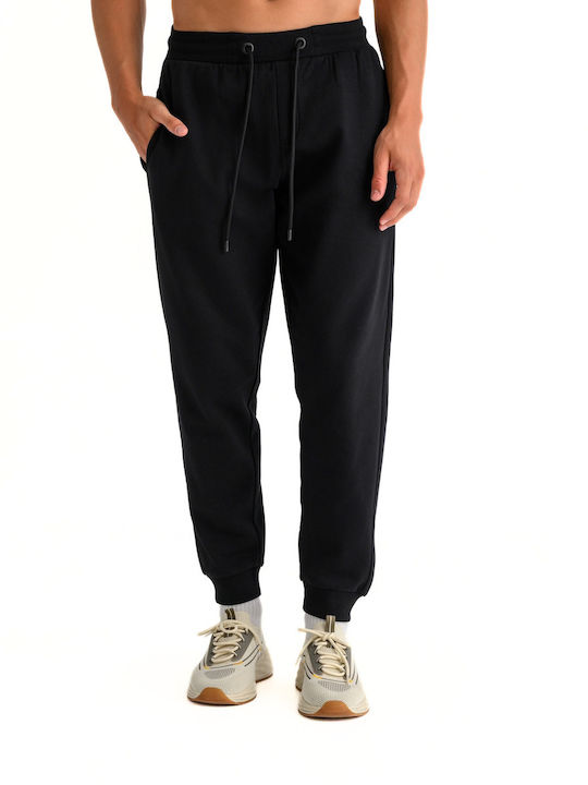 Jogginghose mit elastischem Bund Schwarz
