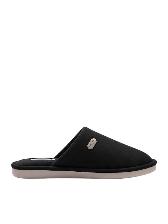 Jomix Men's Black Slippers