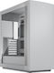 Define One Gaming Midi Tower Computer Case with Side Window White