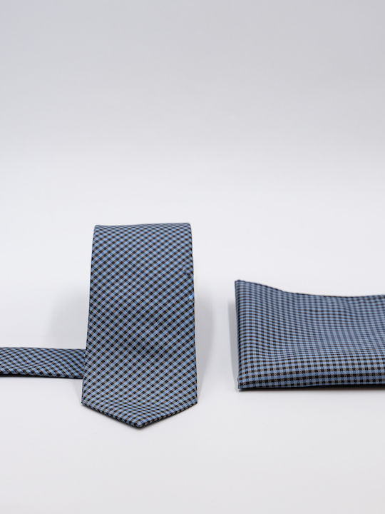 Guy Laroche Set aus Herren-Krawatten mit hellblauen Mustern