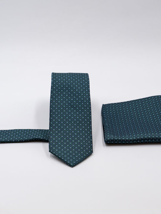 Guy Laroche Set aus Herren-Krawatten mit Mustern in grüner Farbe