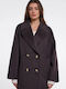 Γυναικείο Παλτό Dark Brown
