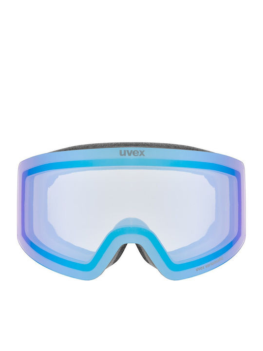 Provoqe Ski- und Snowboardbrille für Erwachsene in Schwarz mit schwarzem Glas
