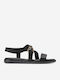 Kami Leather Women's Black Sandals