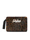Women's Brown Clutch