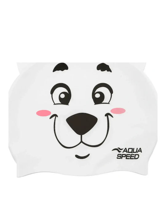 Aqua Speed Zoo Детска Силиконова Плувна Шапка W...