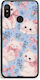 Smartfits White Kittens Blue Flowers Large Xiaomi Mi A2 Lite Θήκη