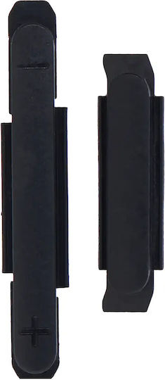 Hard Buttons Power Volume Microsoft Surface Pro X 13" Qwz-00001 Black 2 Piece Set