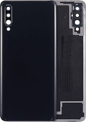 Capac spate din sticlă Samsung Galaxy A70 A705 2019 Aftermarket Plus Negru Capac spate din sticlă Samsung Galaxy A70 A705 2019 Aftermarket Plus Negru