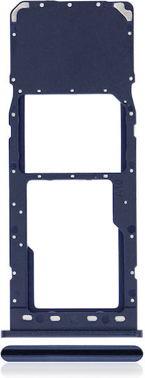 Single-SIM-Kartenhalter Samsung Galaxy A10 A105 2019 Blau