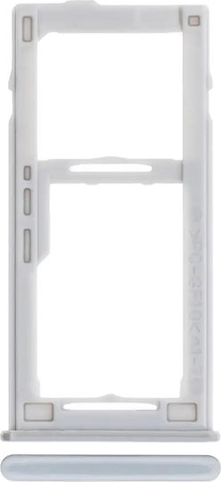 Single-SIM-Kartenhalter Samsung Galaxy A42 5G A426 2020 Prism Dot Grau