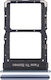 Dual-SIM-Kartenhalter Xiaomi Mi 10 5G Mi 10 Pro Twilight Gray