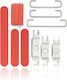 Hard Buttons Power Volume Switch Iphone 12 Red