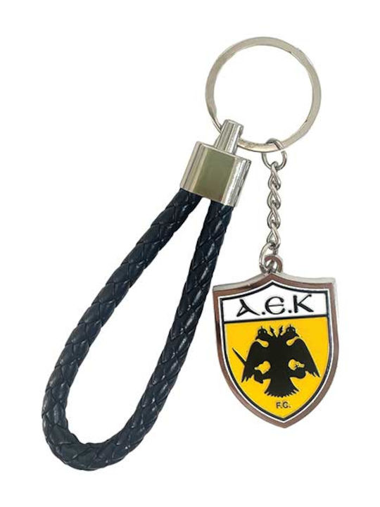 Μπρελόκ Μεταλλικό Κορδόνι Aek
