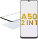 2 In 1 Front Glass Oca Pre-installed Samsung Galaxy A50 A505 2019