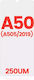 OCA Samsung Galaxy A50 A505 2019 10er-Pack 250 µm